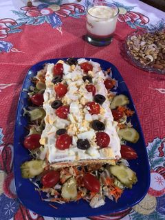 Una foto de Torta salada de pionono