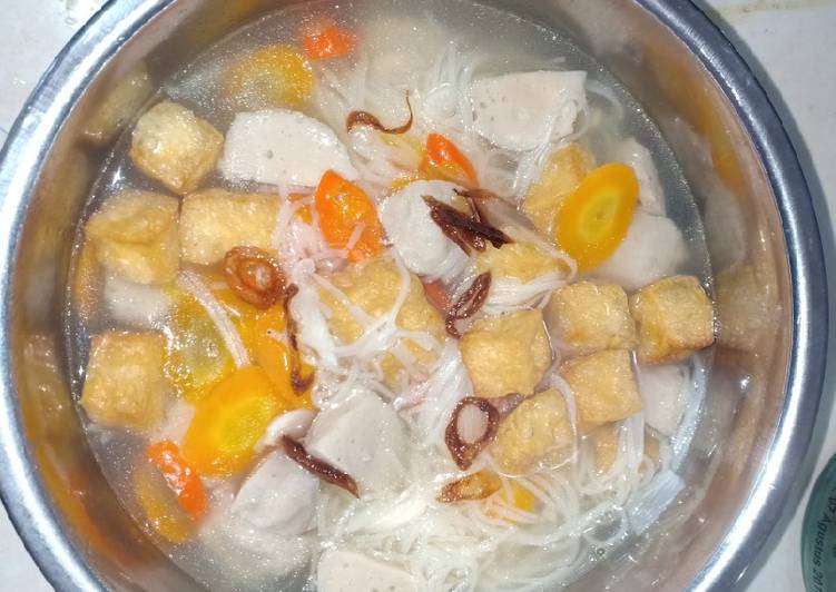 Misoa Kuah Tahu Bakso 😍