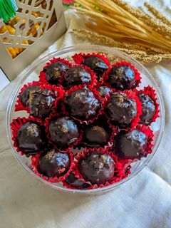Foto resep Peanut rocher cookies (Ferrero rocher)