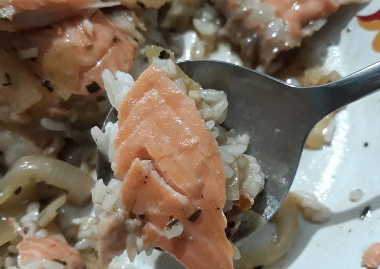 Langkah Mudah untuk mengolah Salmon saus tiram, Bikin Ngiler