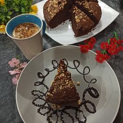 A picture of Peanuts Chocolate brownie.