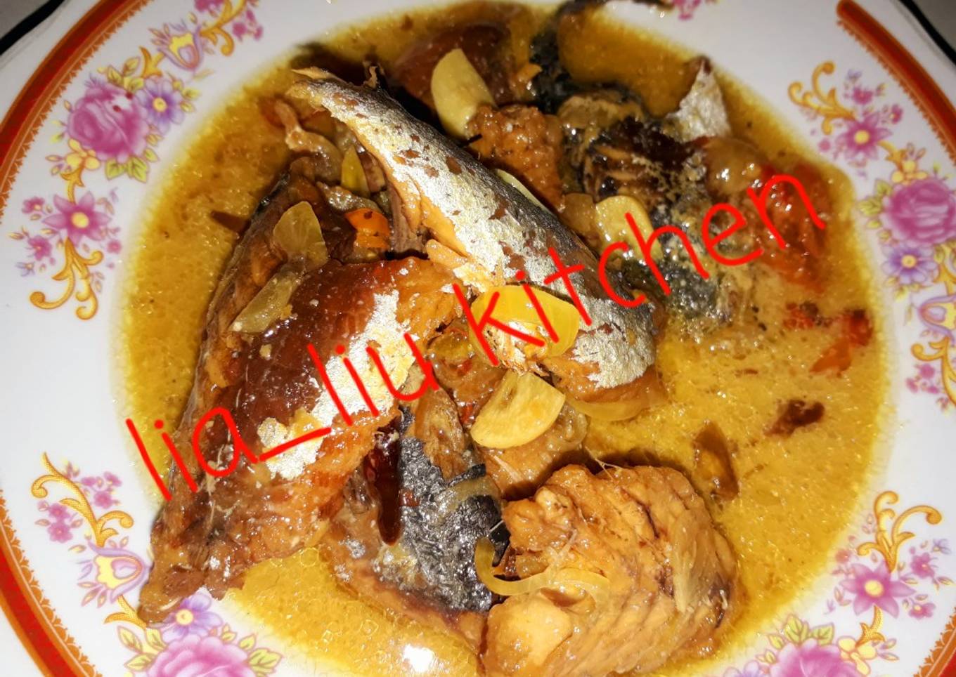 Ikan pindang santan pedas