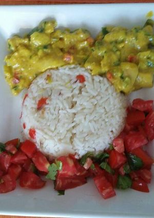 Una foto de Cerdo al curry