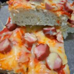 รูปของ Pizza Bread (tanpa telur dan susu)