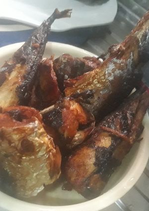 A picture of Fried fish.