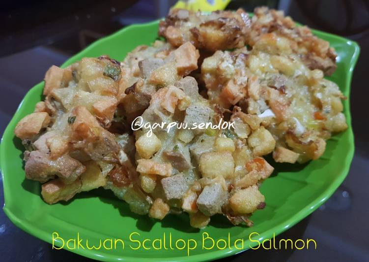 16. Bakwan Scallop Bola Salmon