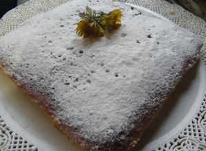 Una foto de Torta de yerba mate