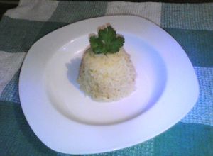 Una foto de Riz pilaf (arroz pilaf)