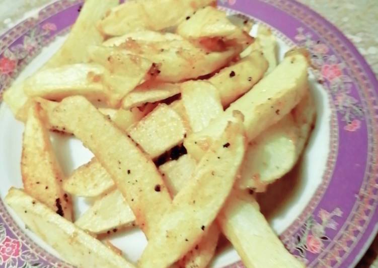 Steps to Make Any-night-of-the-week Potato wedges