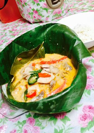Foto resep Garang asem ayam santan simple ala manda JJ