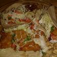 Tacos de pescado al chipotle