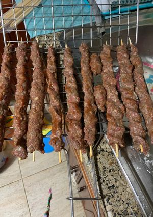 A picture of Grilled Egyptian kofta.