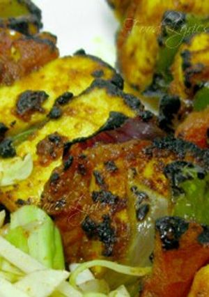 A picture of Tava paneer tikka masala.