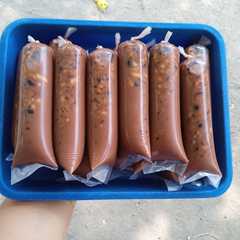 รูปของ Es coklat kacang tanah