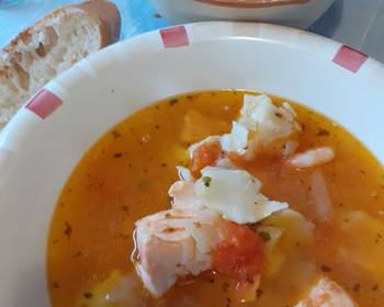 Ultimate Prepare Recipe Almus fish soup Savory Delicious