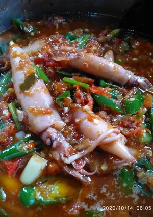 Foto resep Oseng cumi asin suntung