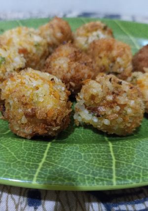 Foto resep Bola Bola nasi brokoli anti gtm