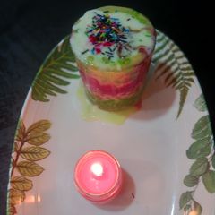 A picture of Sago- Condensed Milk Delight.