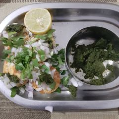 A picture of Tawa egg masala.