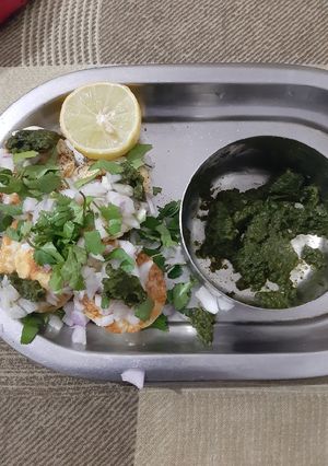 A picture of Tawa egg masala.
