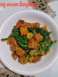 Foto resep Oseng oncom kangkung
