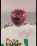 Gelatina de frutas con vodka