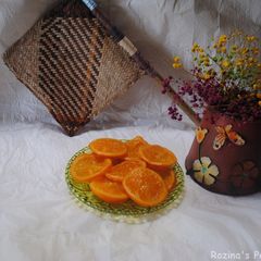 A picture of Candied orange slices.