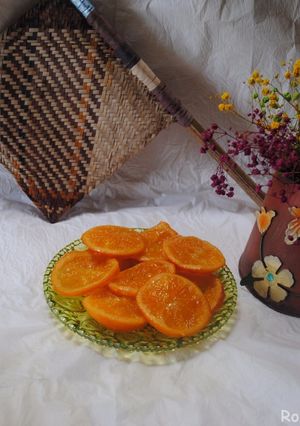 A picture of Candied orange slices.