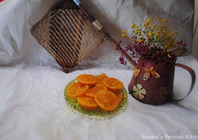 Easiest Way to Make Quick Candied orange slices
