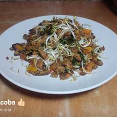 รูปของ Tumis Oncom Kemangi Taoge