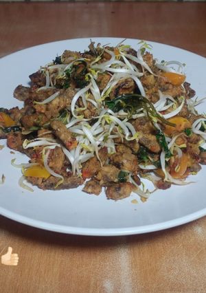 Foto resep Tumis Oncom Kemangi Taoge