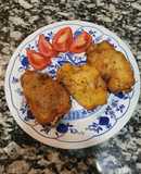 Libritos de serrano y roquefort