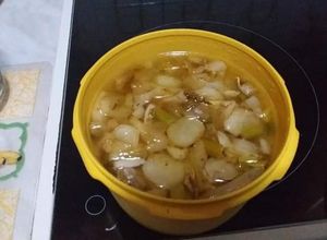 Foto principal de Patatas de Jerusalén o tupinambo fritas en escabeche
