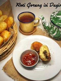 Foto resep Roti Goreng isi Daging