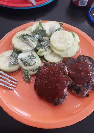 Una foto de Tortitas de carne molida