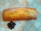 Budín con pasas de uva