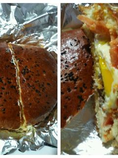 صورة لوصفة برغر منزلي لذييييذ 😋🍔