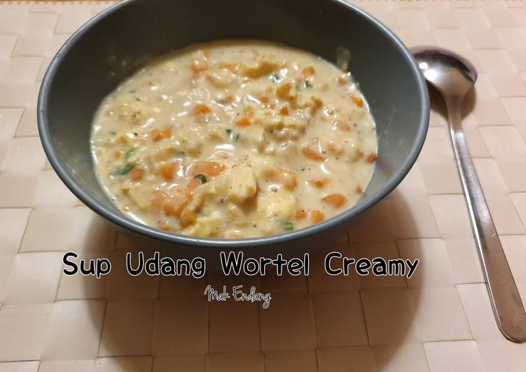 Sup Udang Wortel Creamy