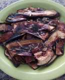 Berenjenas en salsa agridulce