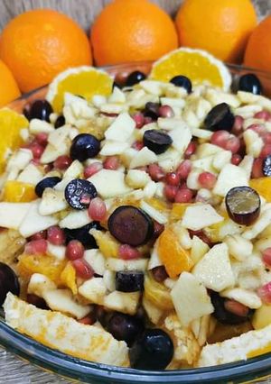 A picture of Pakistani Fruit Chat.