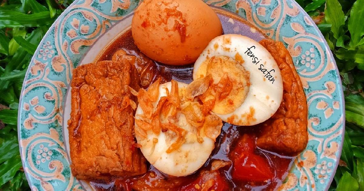 Resep Semur Tahu Telor Oleh Fensi Safan Cookpad