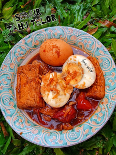 Foto resep Semur Tahu Telor