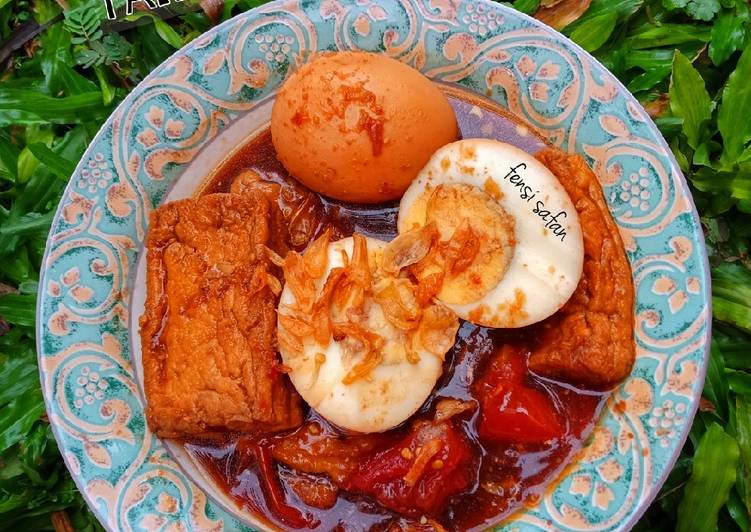 Semur Tahu Telor