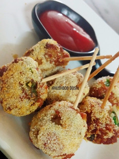 A picture of Cheese corn potato bomb.