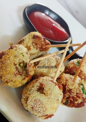 A picture of Cheese corn potato bomb.