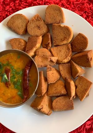 A picture of Dal Baati.