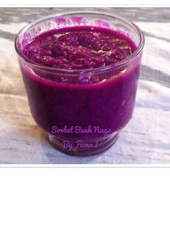 Foto resep Sorbet Buah Naga