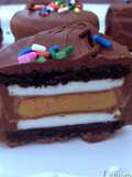 Chocolate dipped peanut butter stuffed oreos