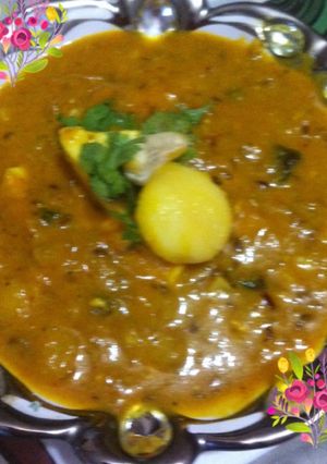 A picture of Paneer Rasiya.