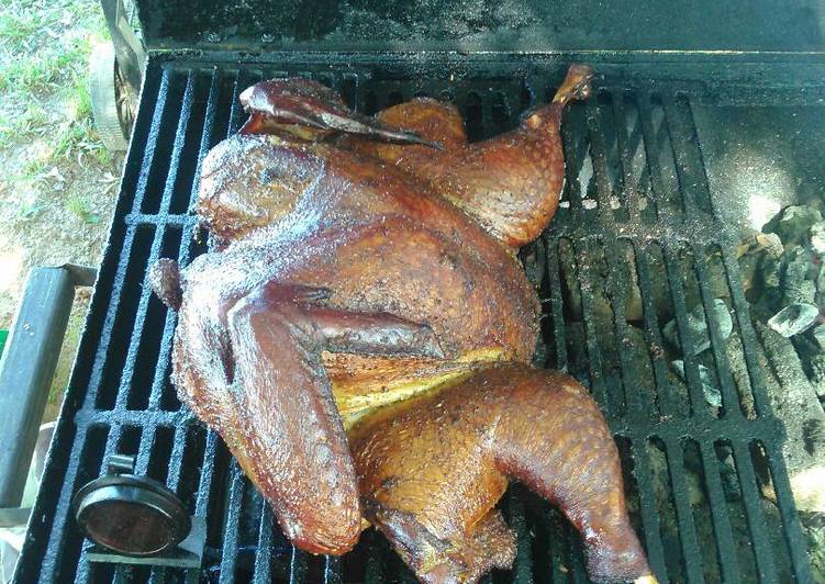 Recipe of Appetizing Smoked turkey